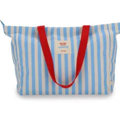 Clearance Mr Wonderfull Bolsa Risca Azul Branca - Red To Go