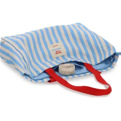 Clearance Mr Wonderfull Bolsa Risca Azul Branca - Red To Go