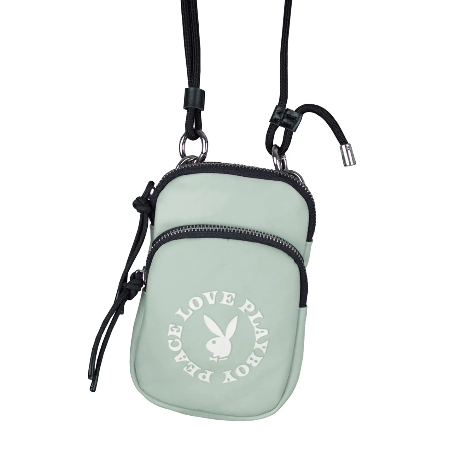 Hot Playboy Bolsa Telem Peace&Love Green