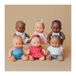 Hot Miniland Boneca Do Mundo (artigo sortido)