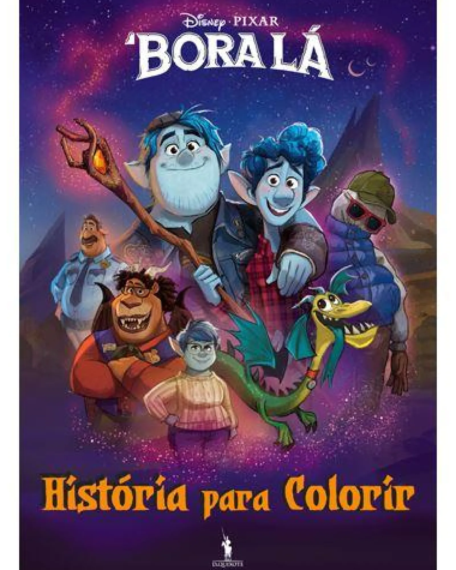 New Dom Quixote Bora Lá - História para Colorir de Vários Autores