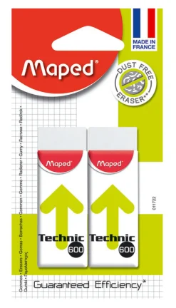 Maped Borracha Branca Technic 2 unidades