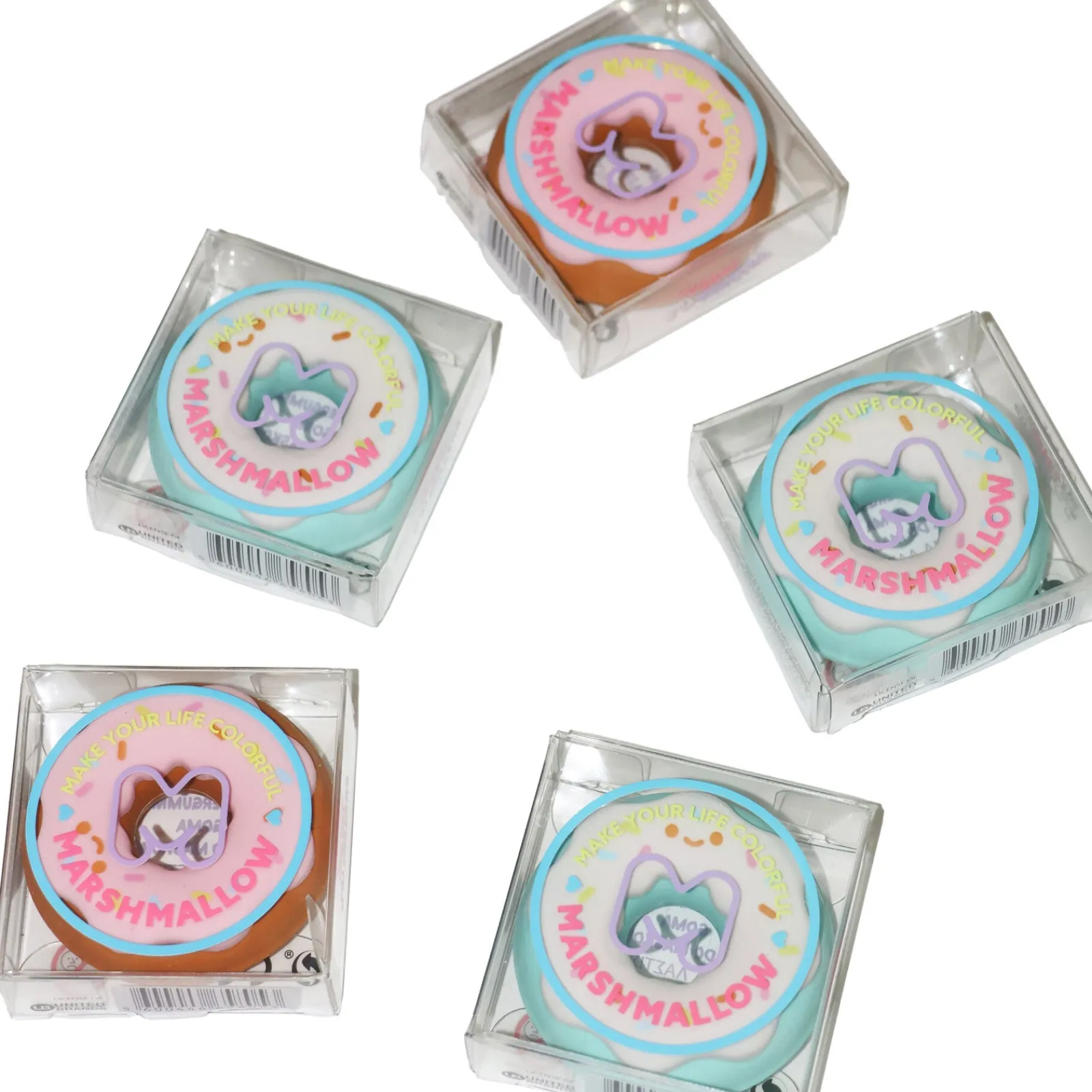 Marshmallow Borracha Donuts Sortido