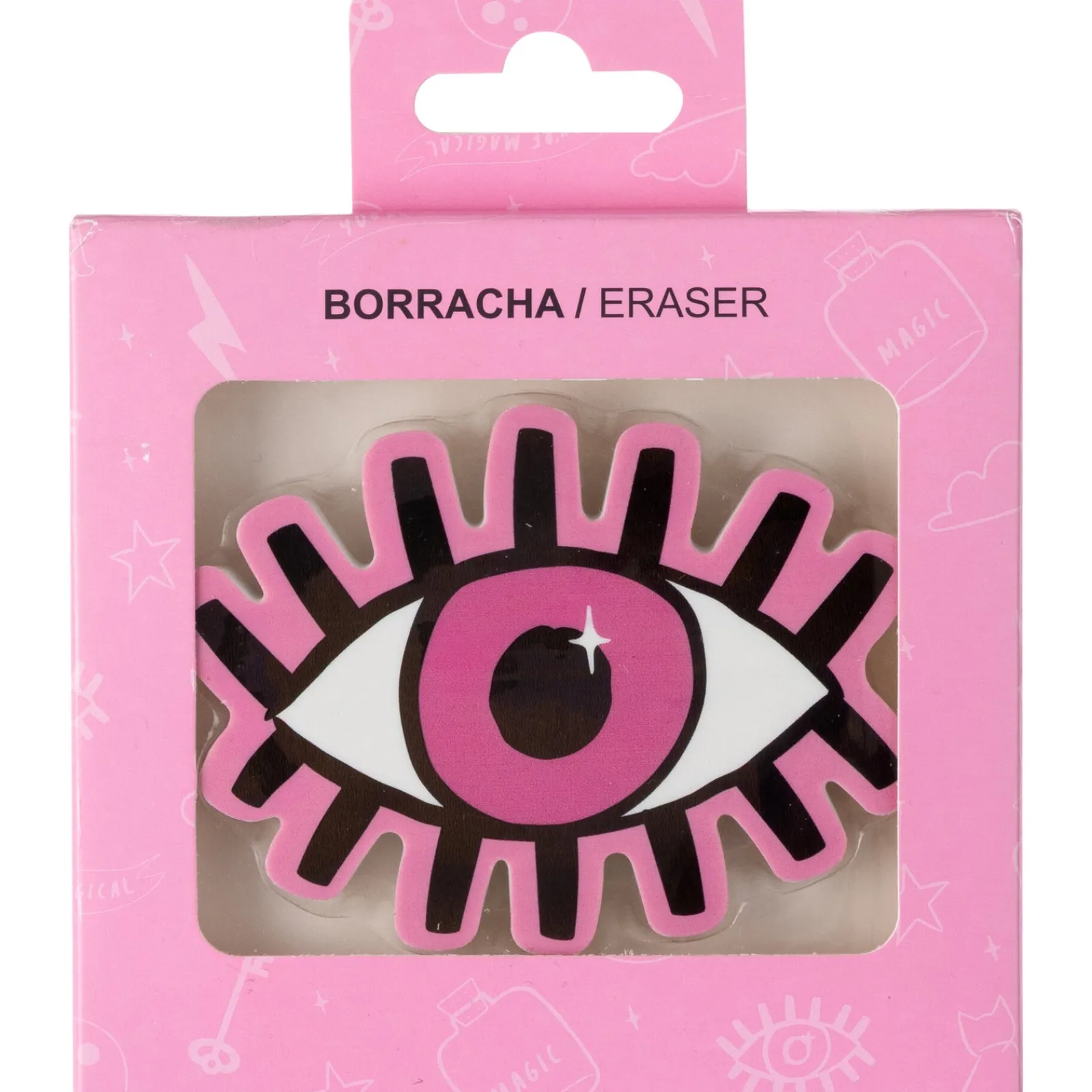 Online Outras Marcas Borracha Eye Pink Magic