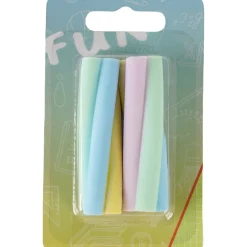 Sem Marca Borracha Goma Marshmallow Pastel 2 Unidades