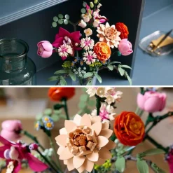 Sale Lego Buquê De Flores Cor-De-Rosa Elegante