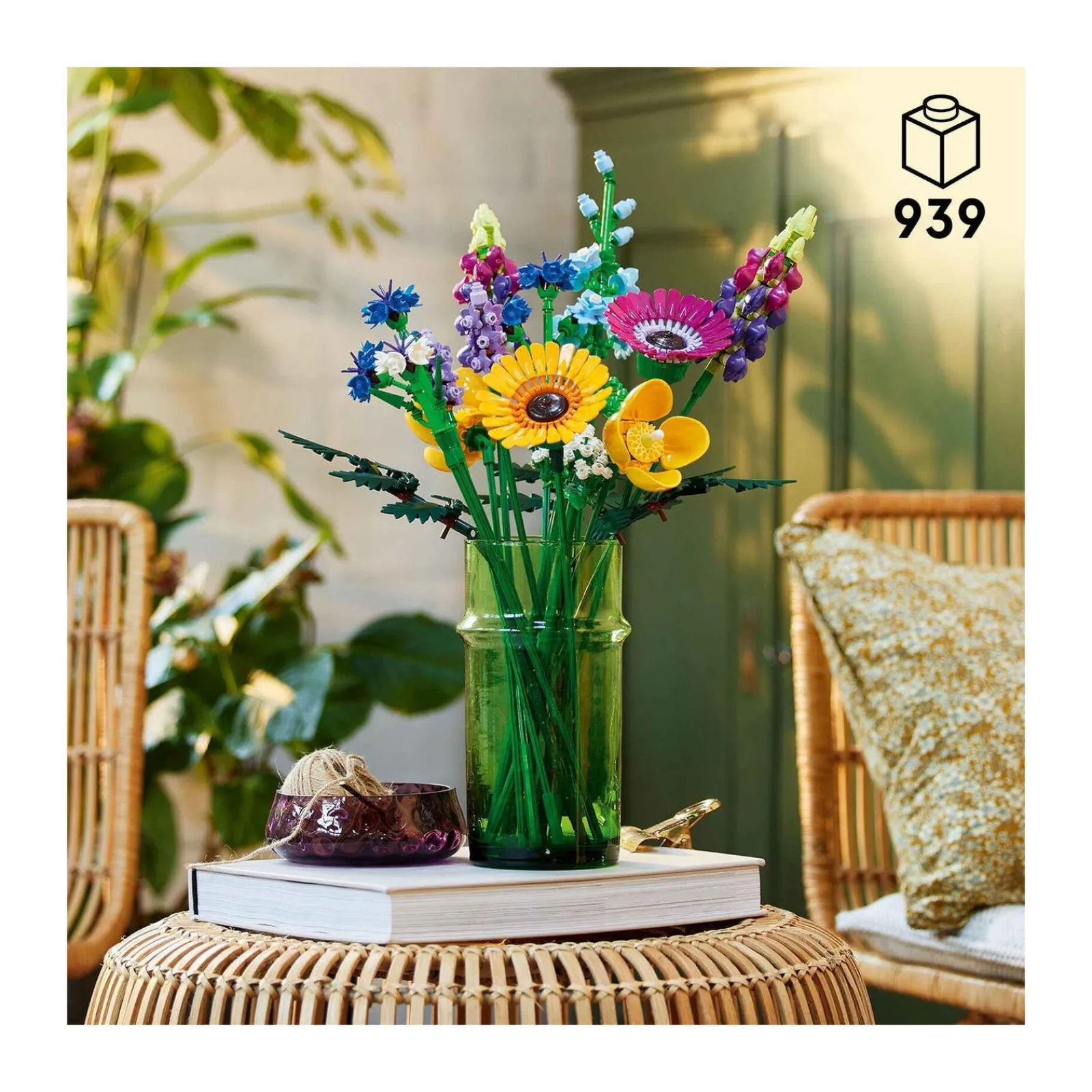 Lego-Icons Buquê De Flores Silvestres