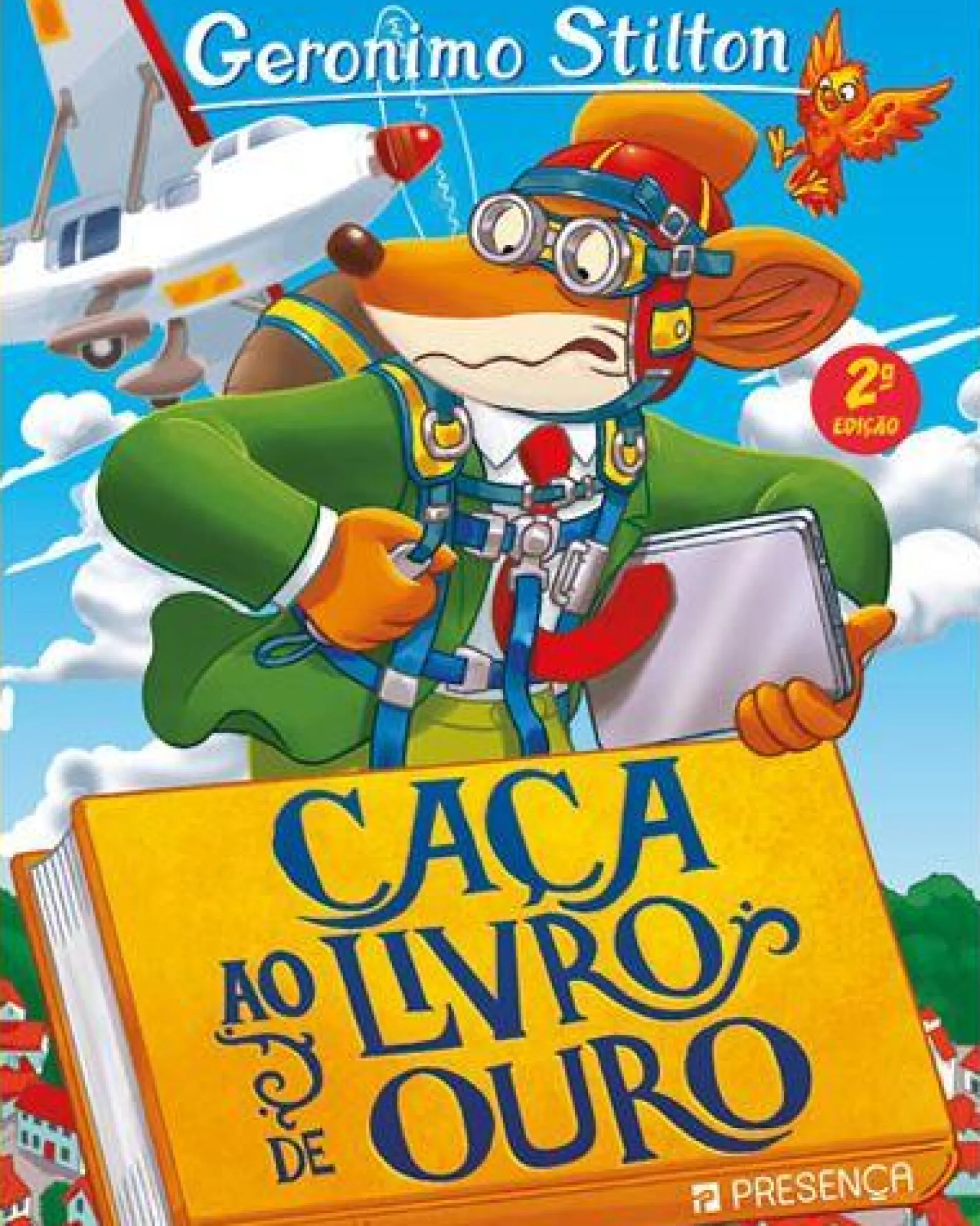 Presença Caça ao Livro de Ouro de Geronimo Stilton