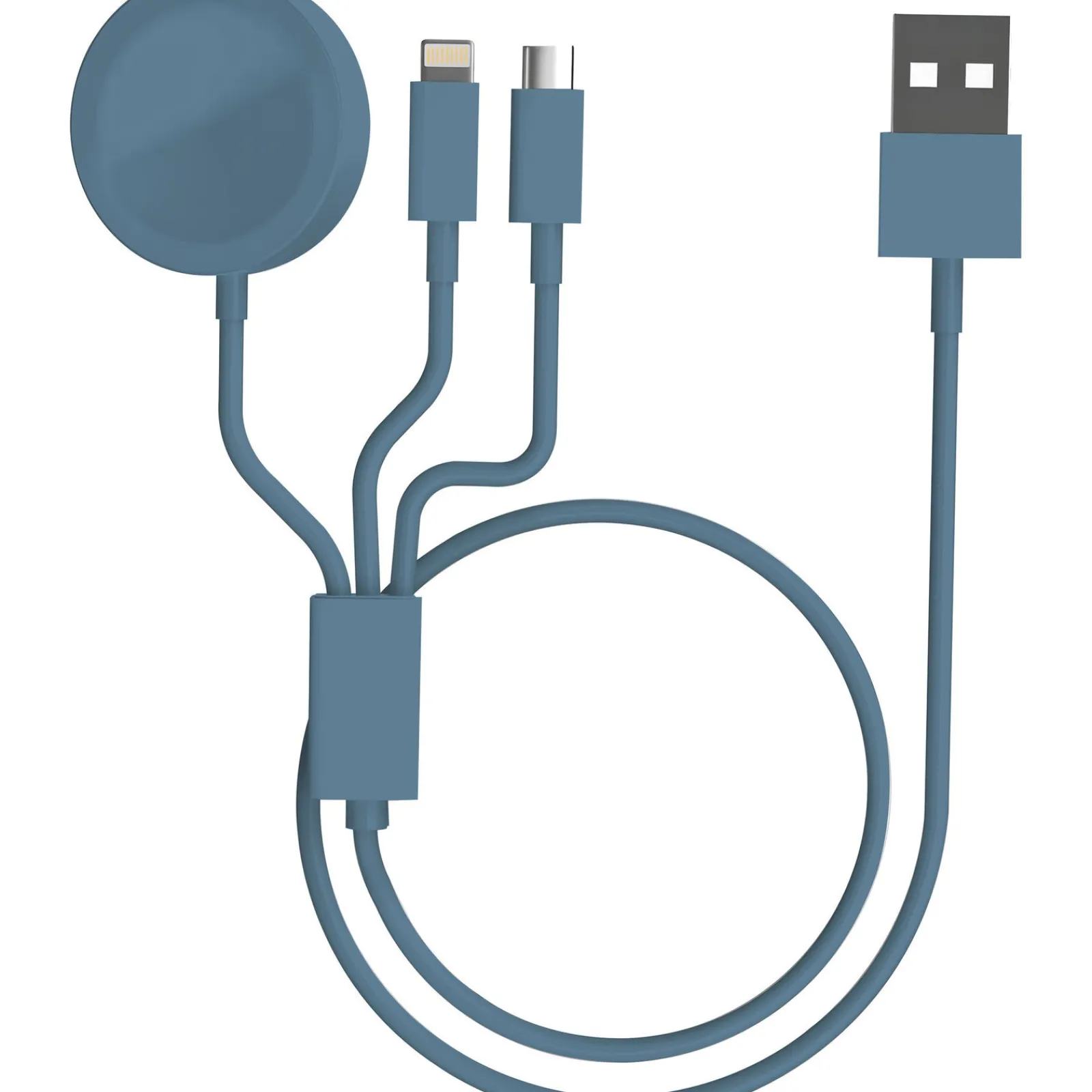 Onetop Cabo de Carregamento 3 em 1 Azul Fusion