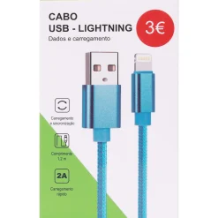 Sale Wesdar Cabo de Dado Lightning Telemóvel 120cm