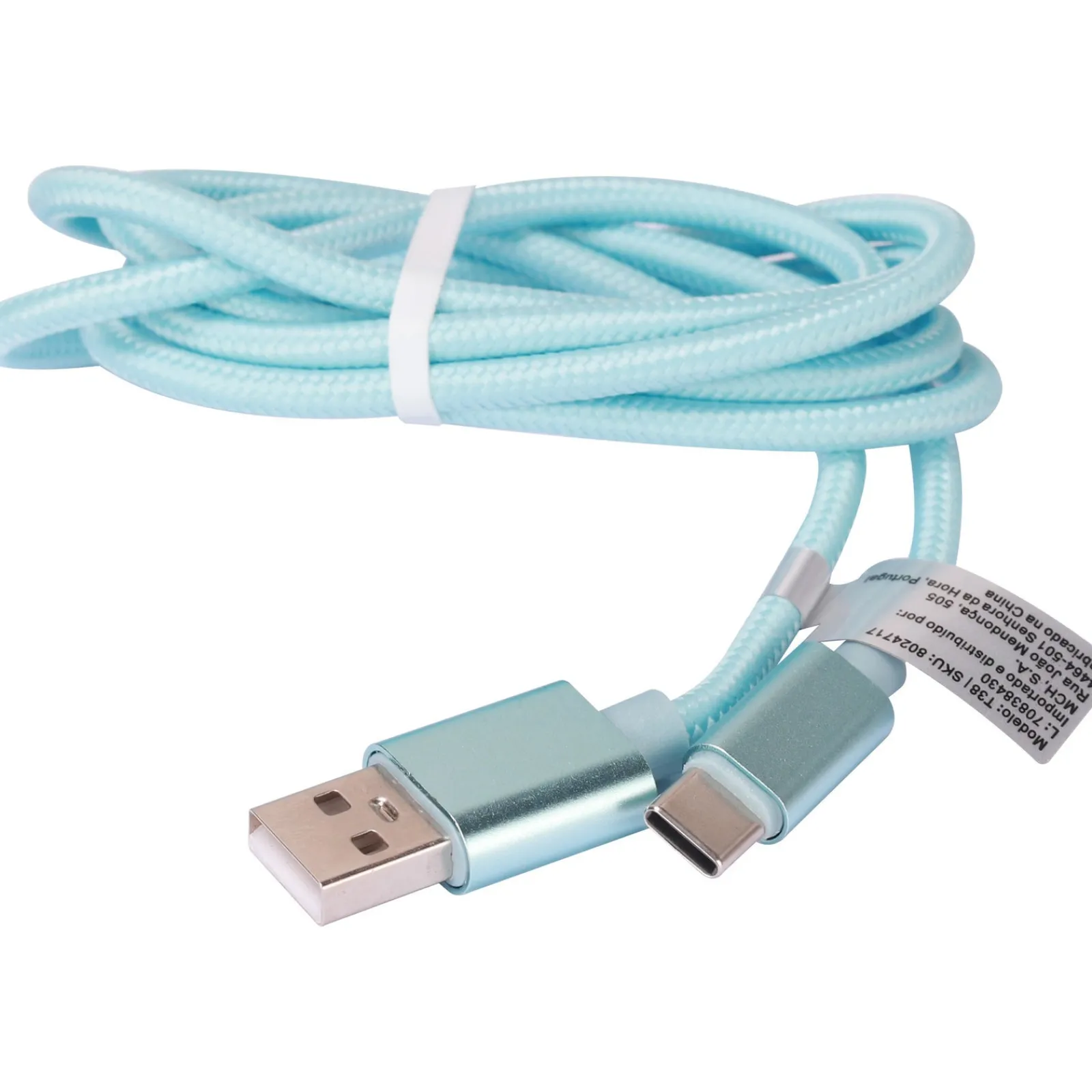 Wesdar Cabo de Dado Type-C Telemóvel 120cm