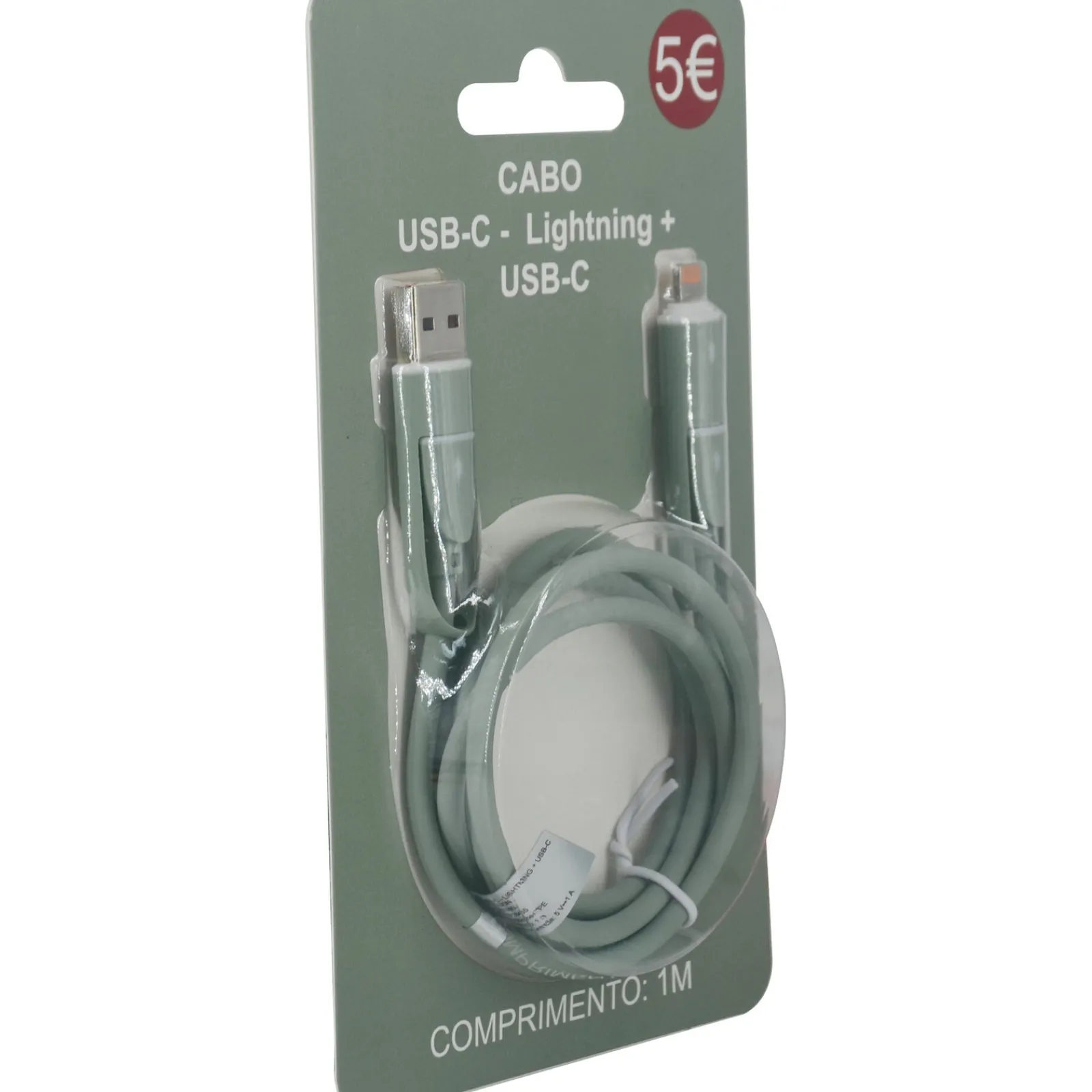 Onetop Cabo De Telémovel Multi Verde Fusion