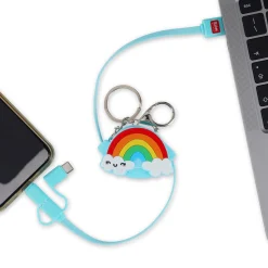 Clearance Legami Cabo Usb 3-In-1 - Arco-Íris