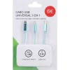 Sale Wesdar Cabos de Carregamento 3 em 1 Re-Connect