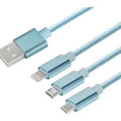 Sale Wesdar Cabos de Carregamento 3 em 1 Re-Connect