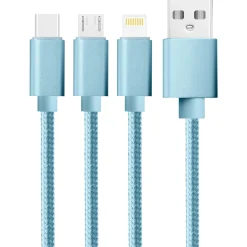 Sale Wesdar Cabos de Carregamento 3 em 1 Re-Connect