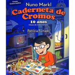 Objectiva Caderneta de Cromos - 10 Anos de Nuno Markl - Edição de Coleccionador