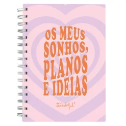Mr. Wonderful Caderno - Os Meus Sonhos, Planos E Ideia