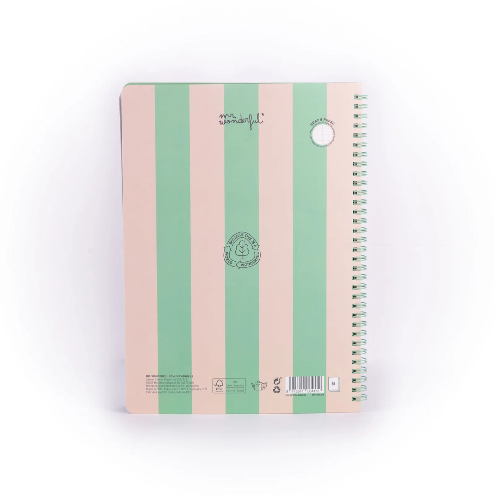 Mr Wonderfull Caderno A4 - Art Is In The Air