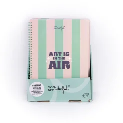 Mr Wonderfull Caderno A4 - Art Is In The Air