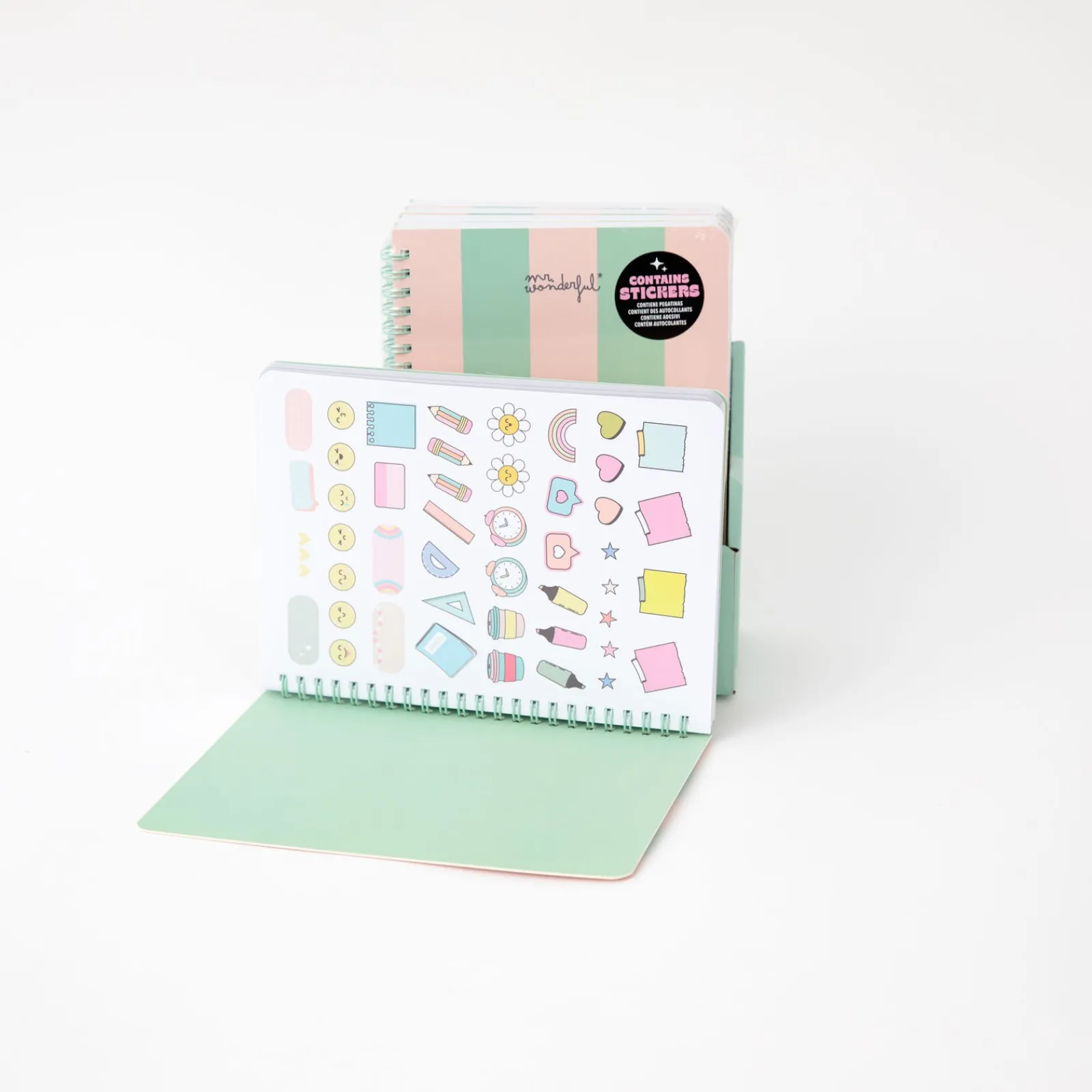 Hot Mr Wonderfull Caderno A5 - Art Is In The Air