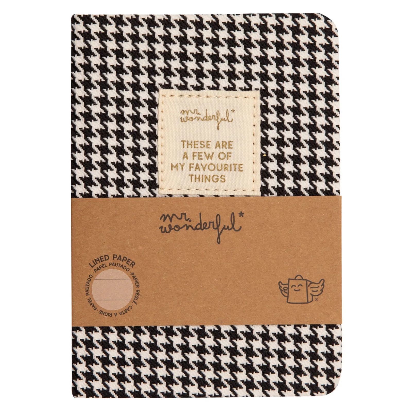 Mr. Wonderful Caderno A6 - Aubergine - In The Middle