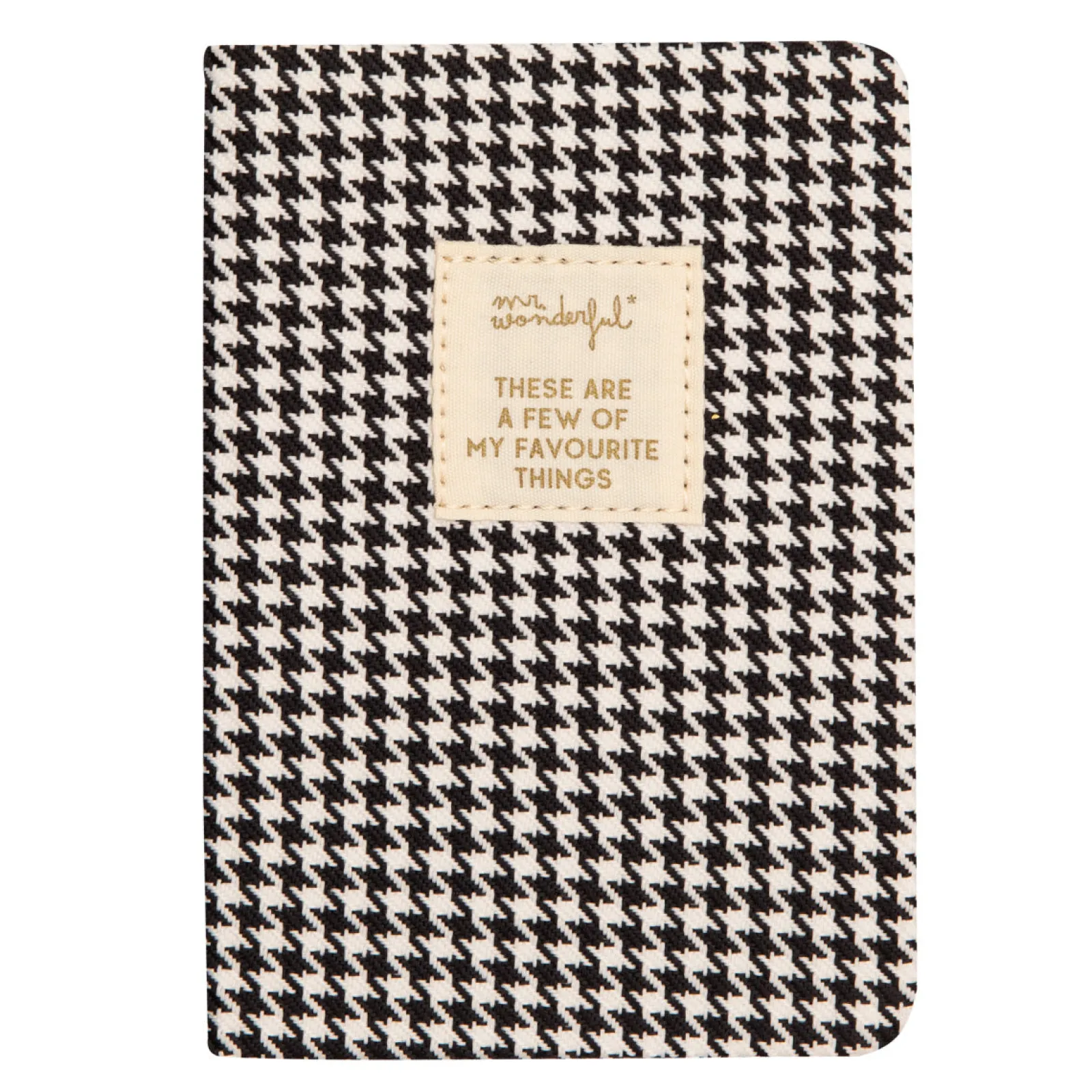 Mr. Wonderful Caderno A6 - Aubergine - In The Middle