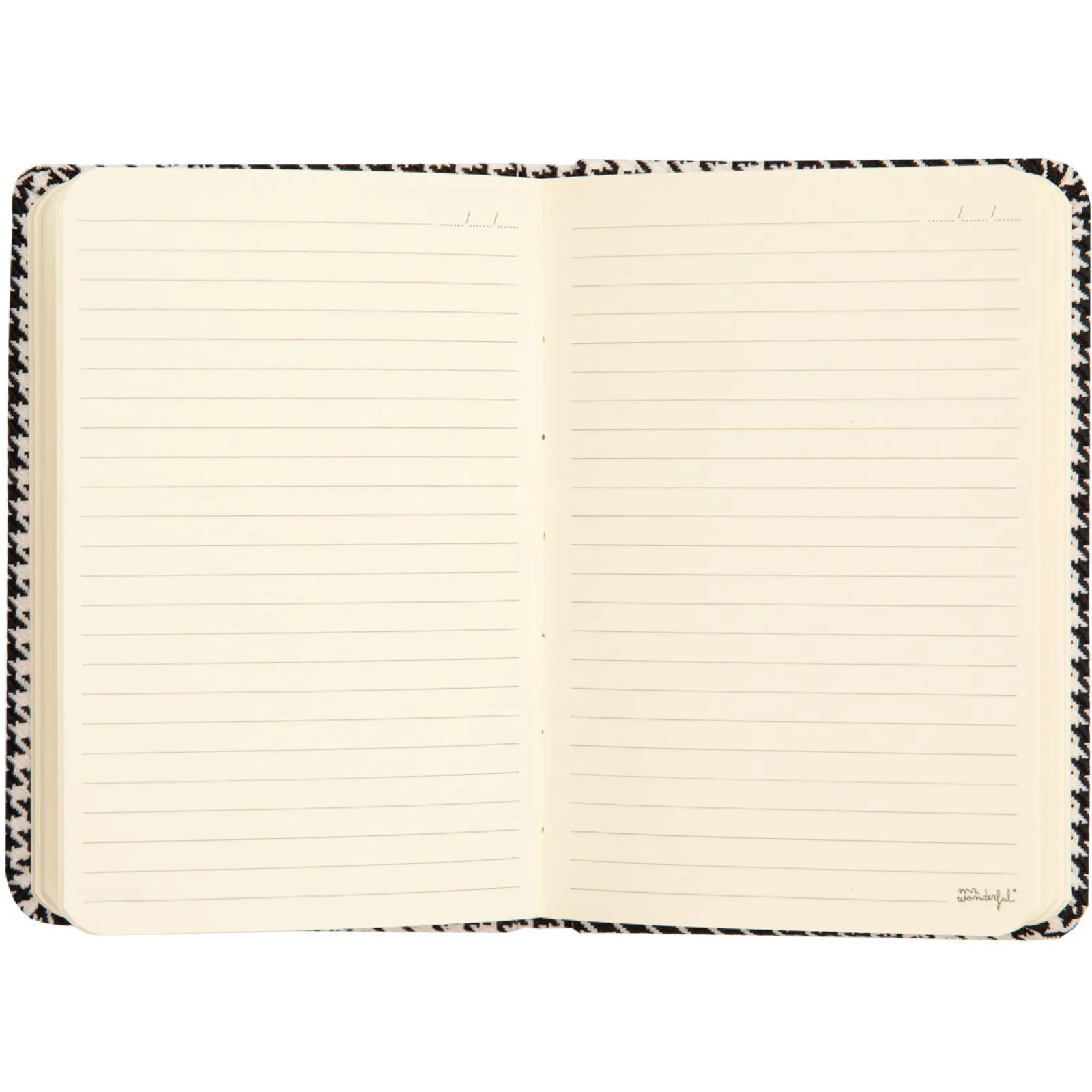 Mr. Wonderful Caderno A6 - Aubergine - In The Middle