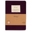 Mr. Wonderful Caderno A5 - Aubergine In The Middle