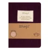 Mr. Wonderful Caderno A6 - Aubergine In The Middle