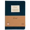 Mr. Wonderful Caderno A5 - Blue In The Middle
