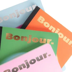 Best Helio Ferretti Caderno A5 - Bonjour Rosa