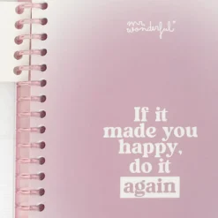 Mr. Wonderful Caderno A5 - Do It Again