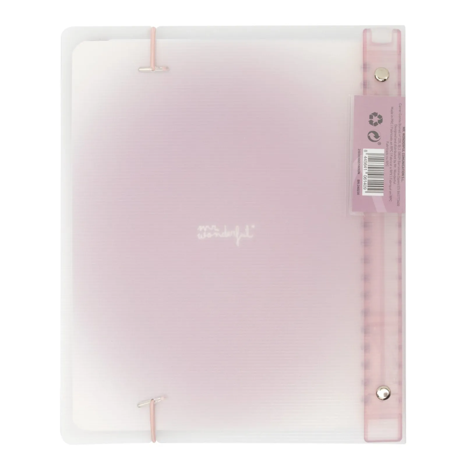 Mr. Wonderful Caderno A5 - Do It Again