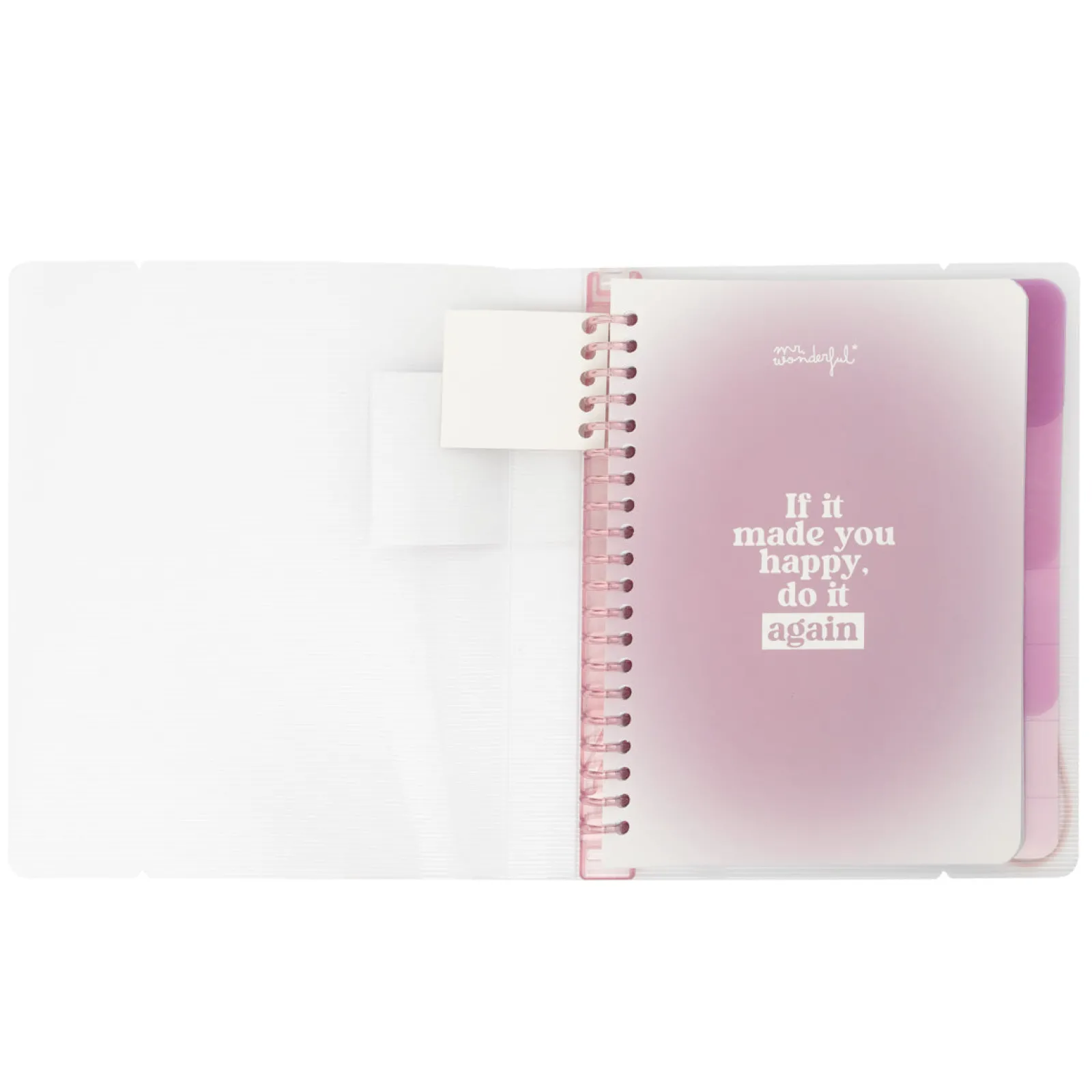 Mr. Wonderful Caderno A5 - Do It Again