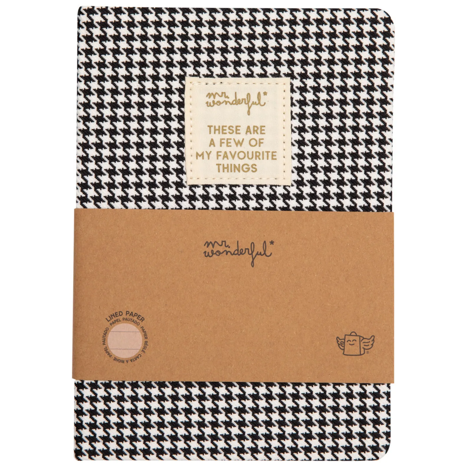 Outlet Mr. Wonderful Caderno A5 - Fabric These Are A Few