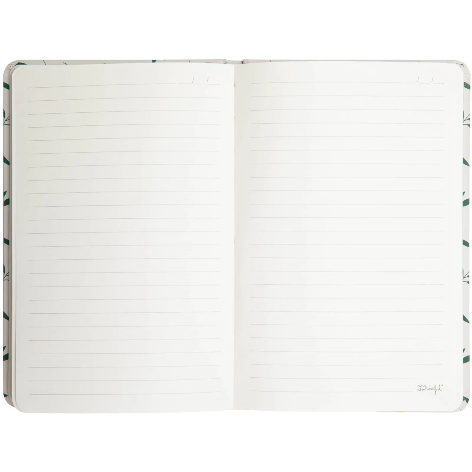 Mr. Wonderful Caderno A5 - Flowers Ringtones & Notes