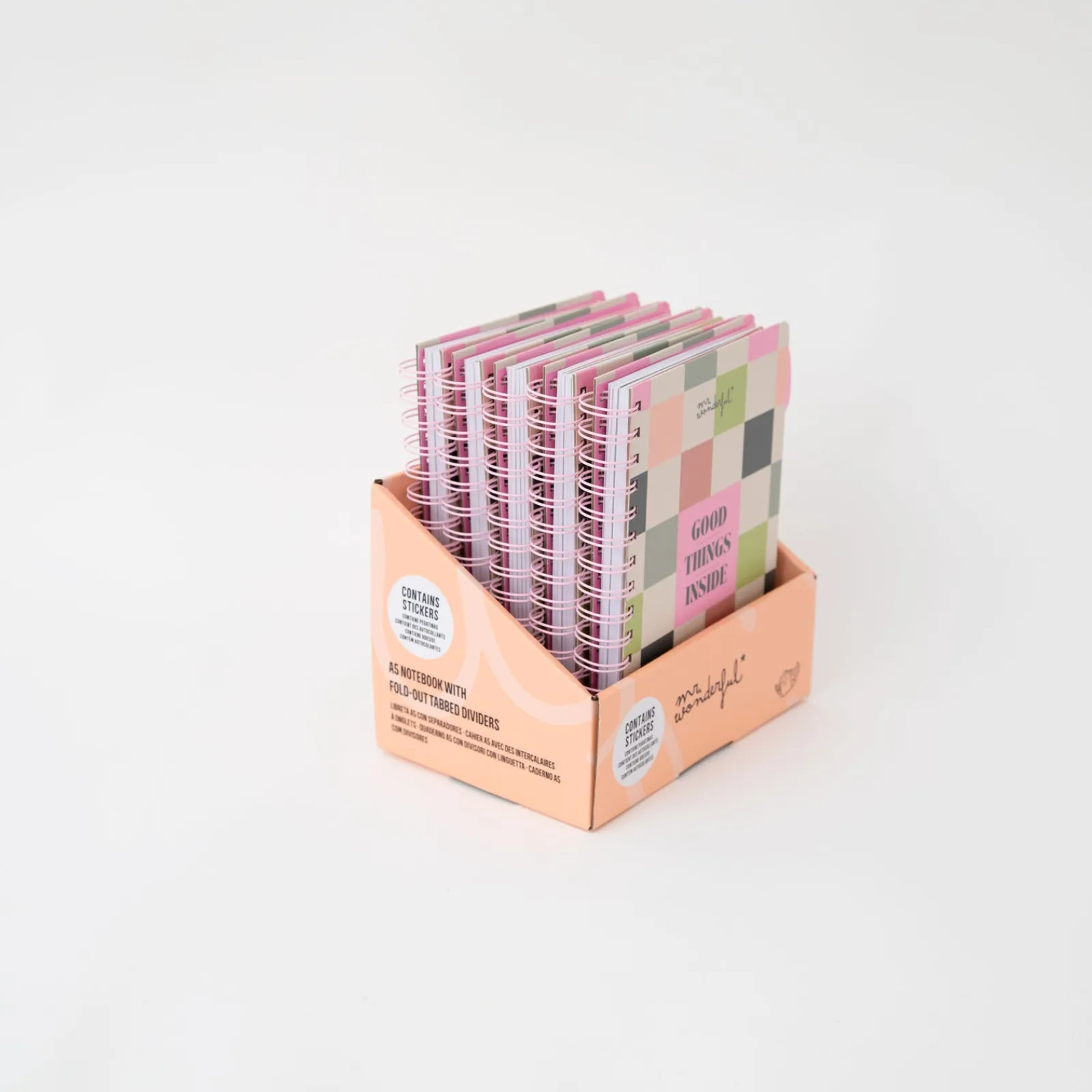 Best Mr Wonderfull Caderno A5 - Good Things Inside