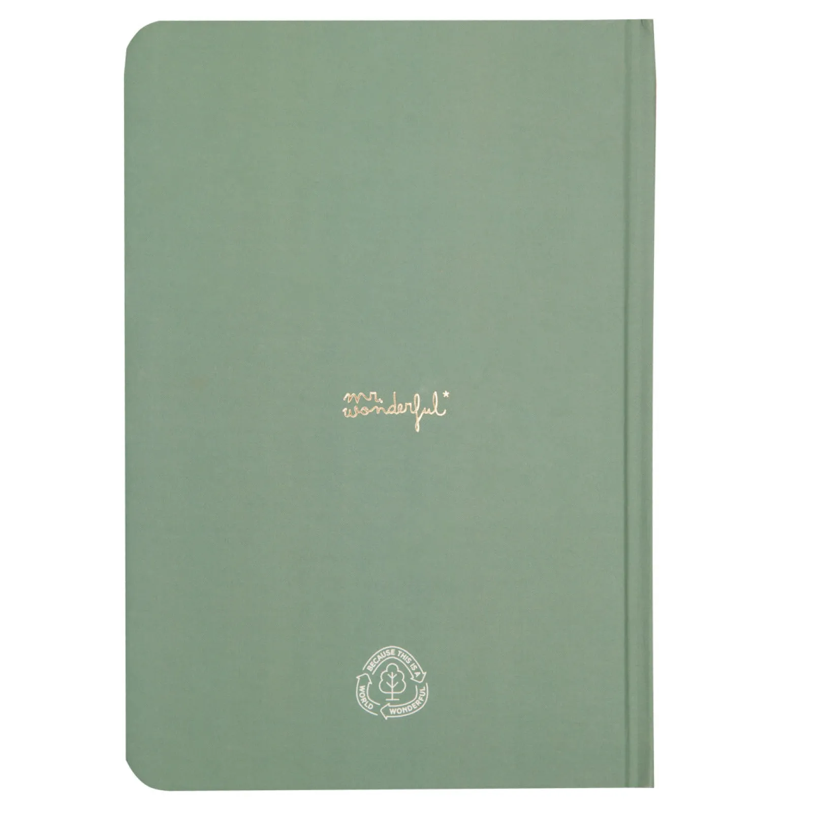 Discount Mr. Wonderful Caderno A5 - Green Ringtones & Notes