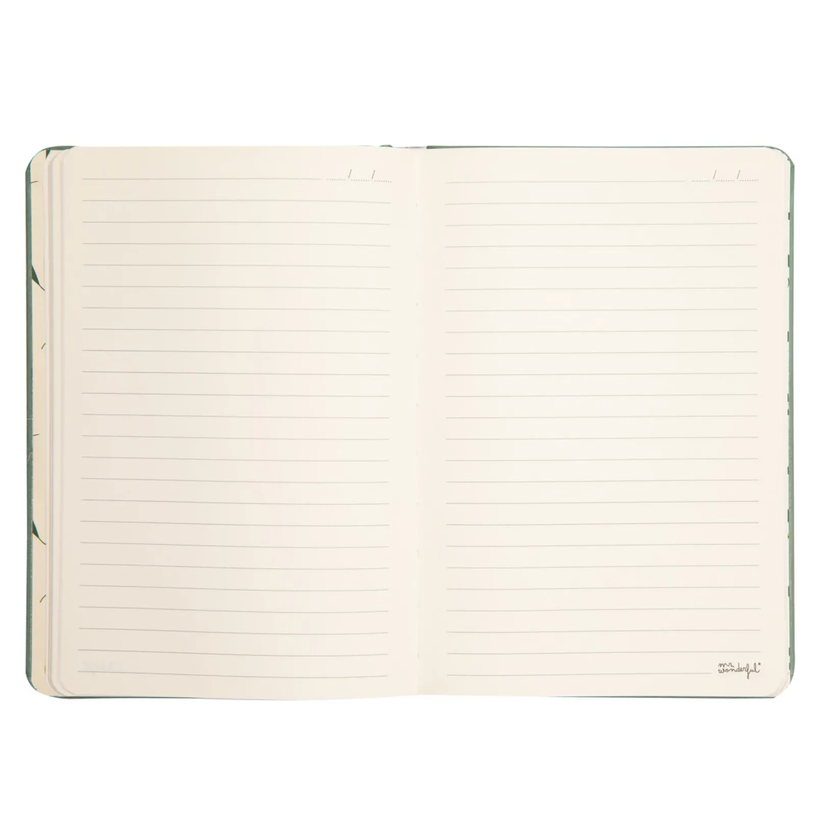 Discount Mr. Wonderful Caderno A5 - Green Ringtones & Notes