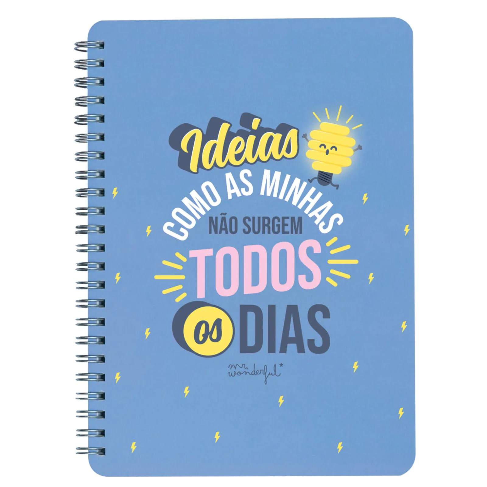 Mr. Wonderful Caderno A5 - Ideias Como As Minhas
