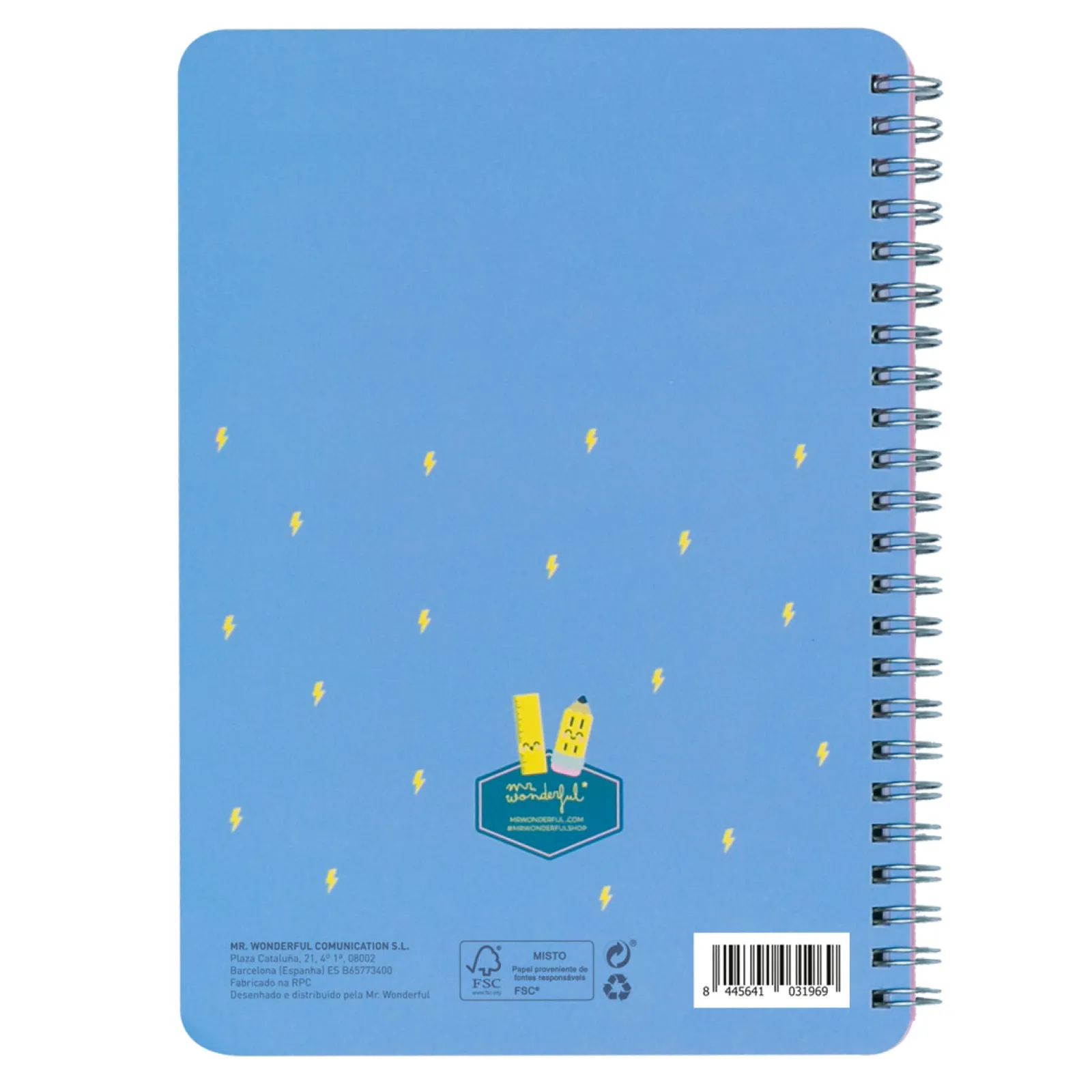 Mr. Wonderful Caderno A5 - Ideias Como As Minhas