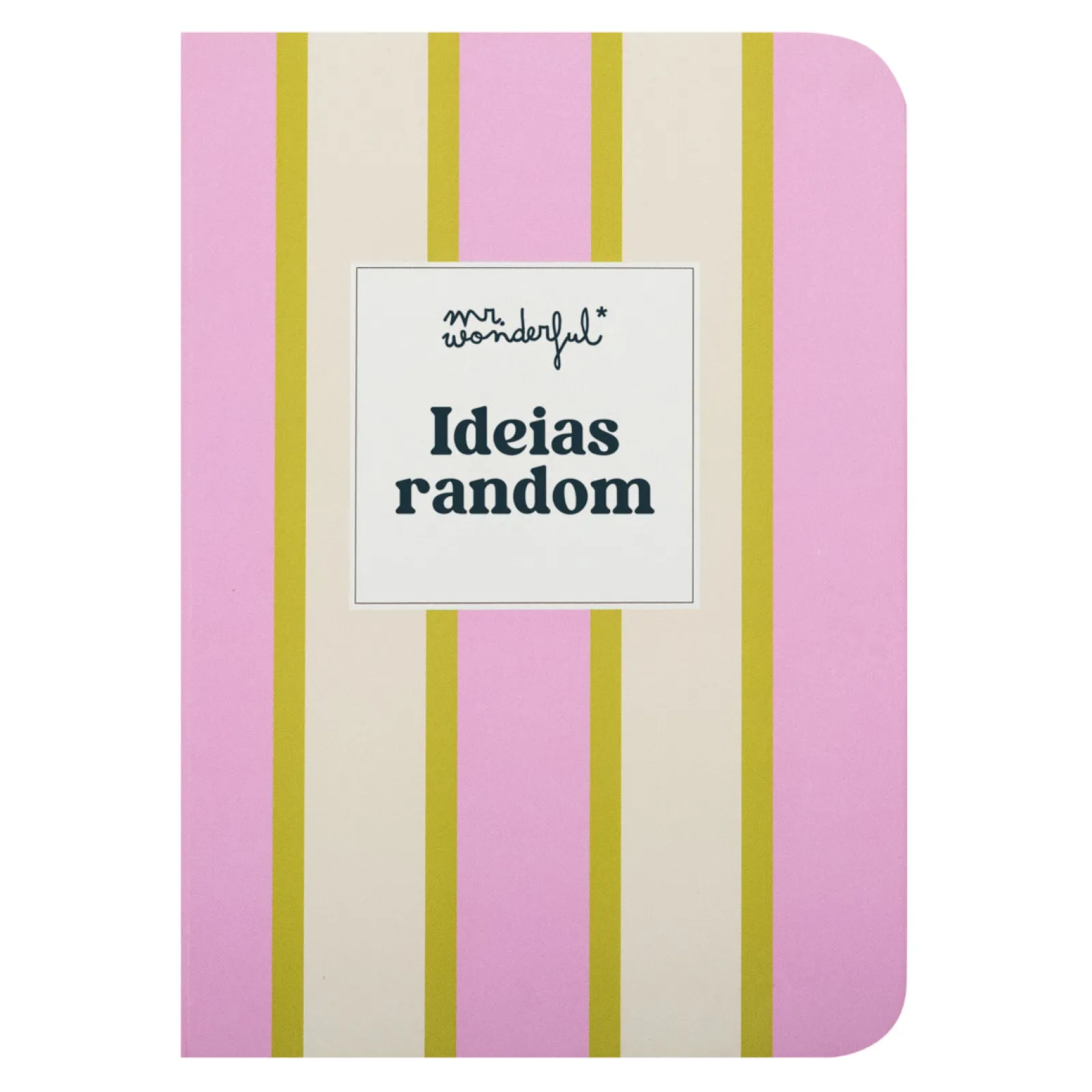 Discount Mr. Wonderful Caderno A6 - Ideias Random