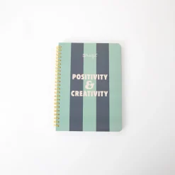 New Mr Wonderfull Caderno A5 - Positivity & Creativity