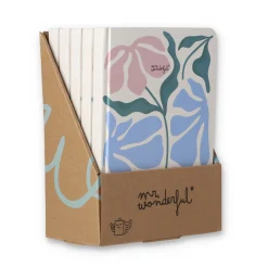 Mr Wonderfull Caderno A5 - Print Flores