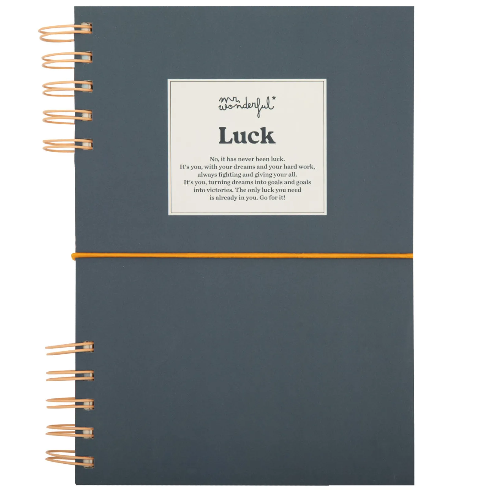 Mr. Wonderful Caderno A5 - Sorte