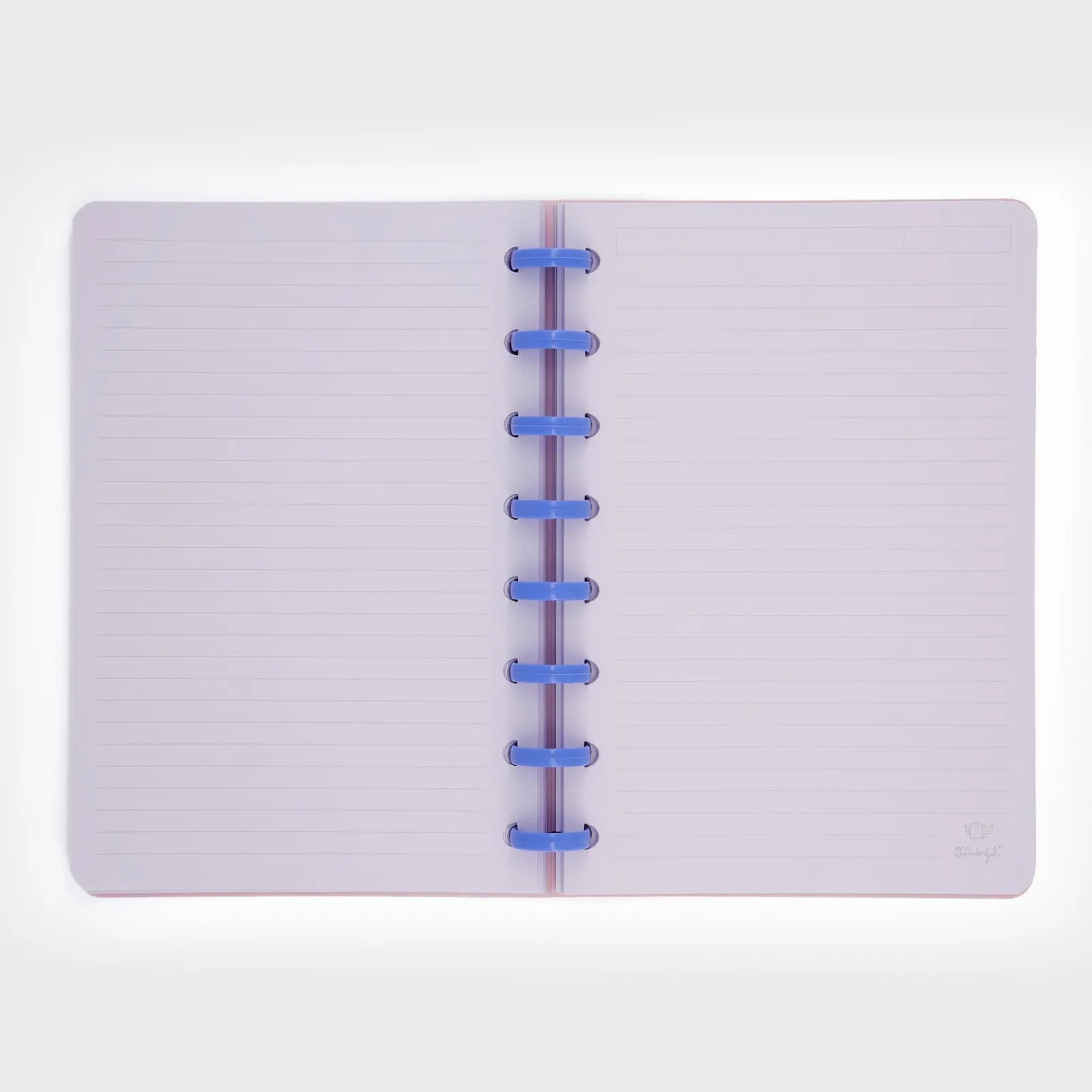 Clearance Mr. Wonderful Caderno A5 - Xadrez Azul e Rosa