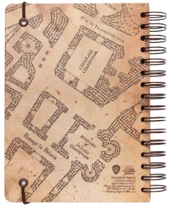 Hot Harry Potter Caderno A5 Bullet - The Marauder's Map