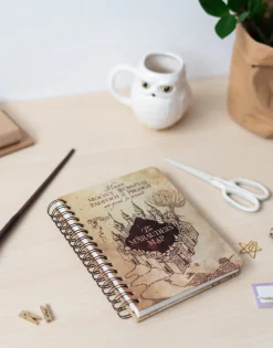 Hot Harry Potter Caderno A5 Bullet - The Marauder's Map
