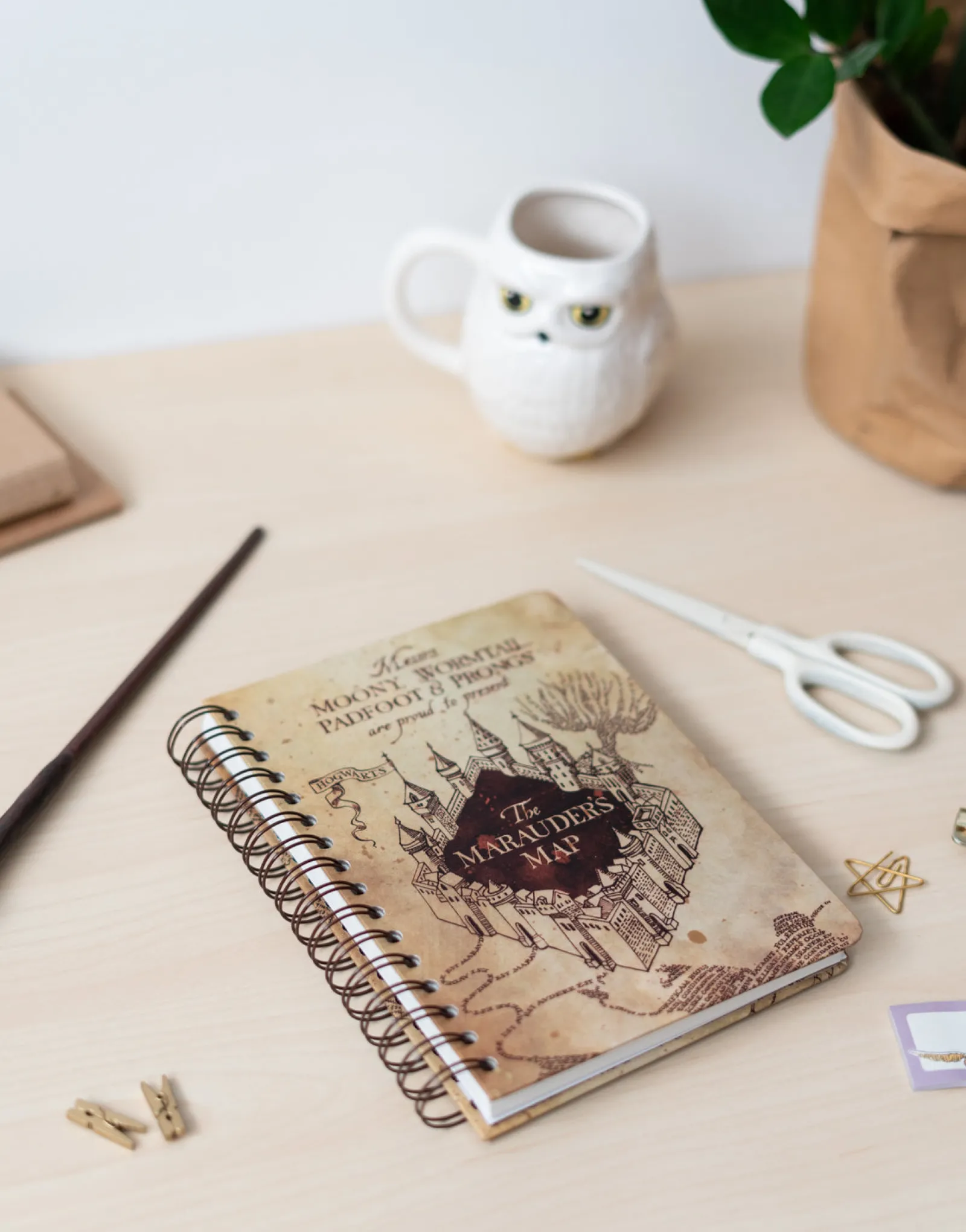 Hot Harry Potter Caderno A5 Bullet - The Marauder's Map